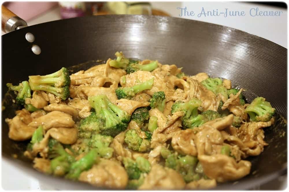 Chinese style chicken (or beef) and broccoli