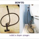 How to install a diaper sprayer