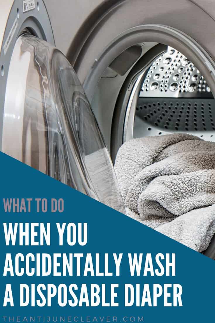 What to Do if You Wash a Diaper in the Washing Machine Haus of Boys