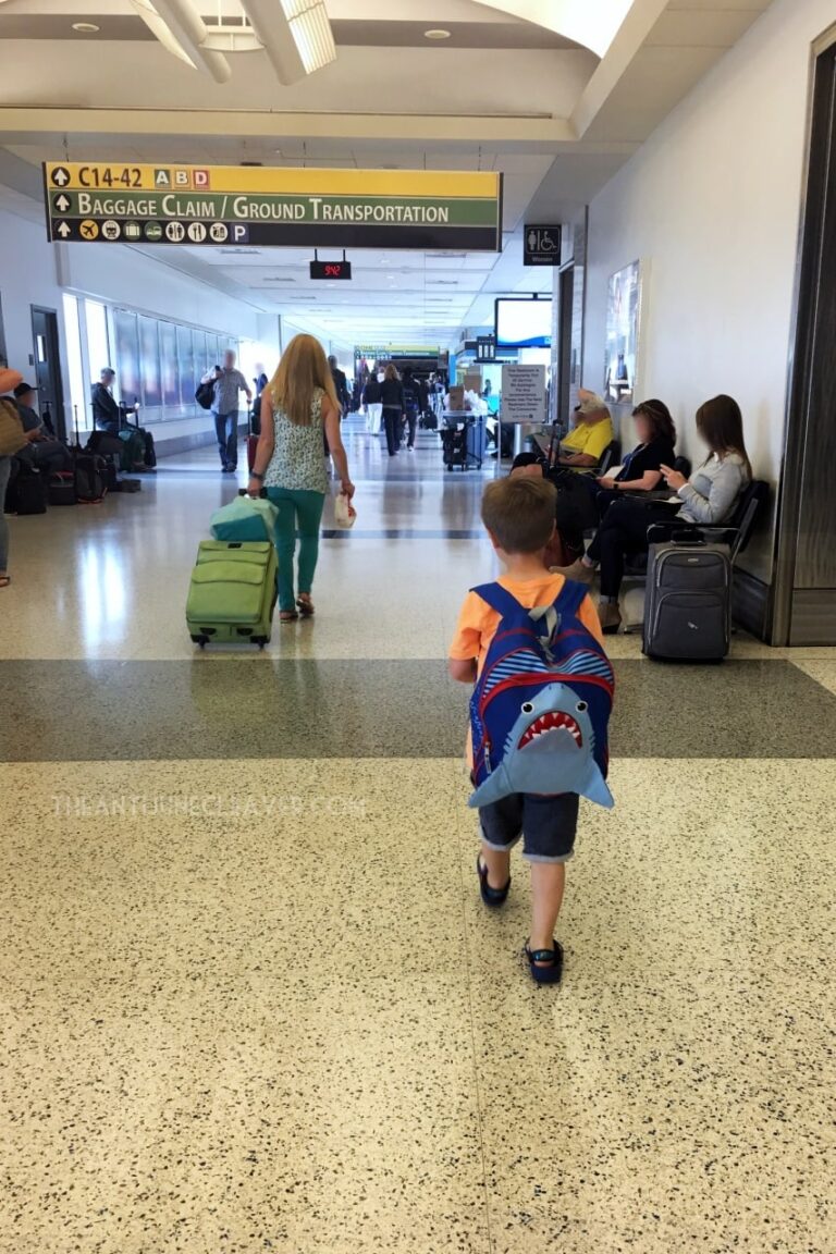 My Tips for Flying Alone with Kids The AntiJune Cleaver