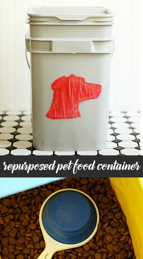 How to Make a Repurposed Pet Food Container The AntiJune Cleaver