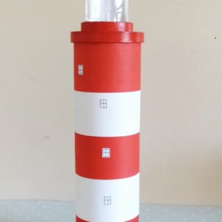 The Cutest Paper Plate Lighthouse Craft for Kids | Haus of Boys